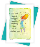 Best Part Greeting Card