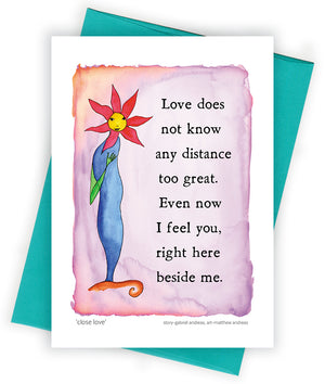 Close Love Greeting Card