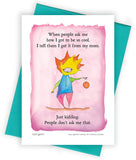Cool Gene Greeting Card
