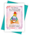 Double Edged Greeting Card