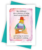 Double Edged Greeting Card
