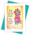 Fair Comparison (Mom) Greeting Card