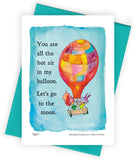 Flight Greeting Card