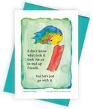 Happy Friend Day Greeting Card