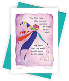 Her Laughter Greeting Card