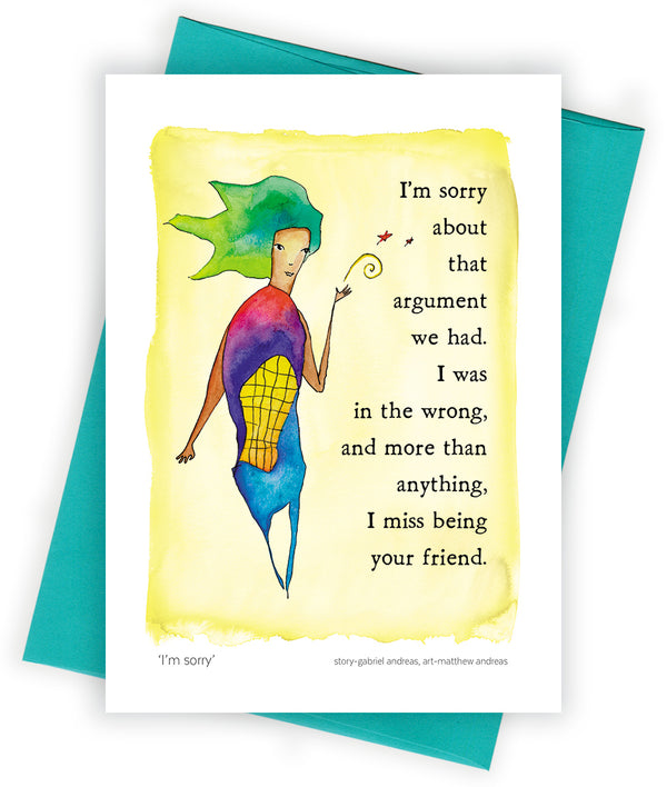 I'm Sorry Greeting Card