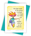 Light Within Greeting Card