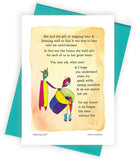 Listening Well (fem) Greeting Card