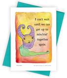 Mischiefs Greeting Card