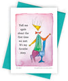 Our Story Greeting Card