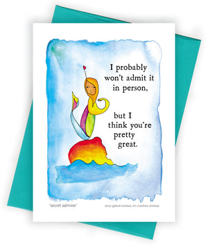 Secret Admirer Greeting Card