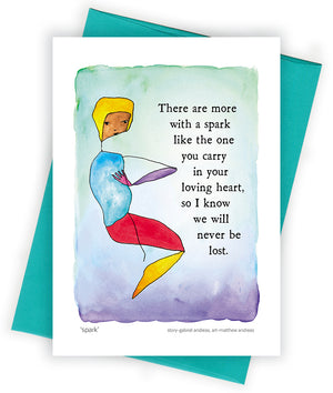 Spark Greeting Card