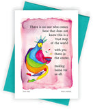 True Map Greeting Card