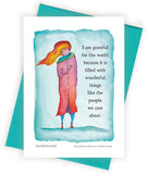 Wonderful World Greeting Card