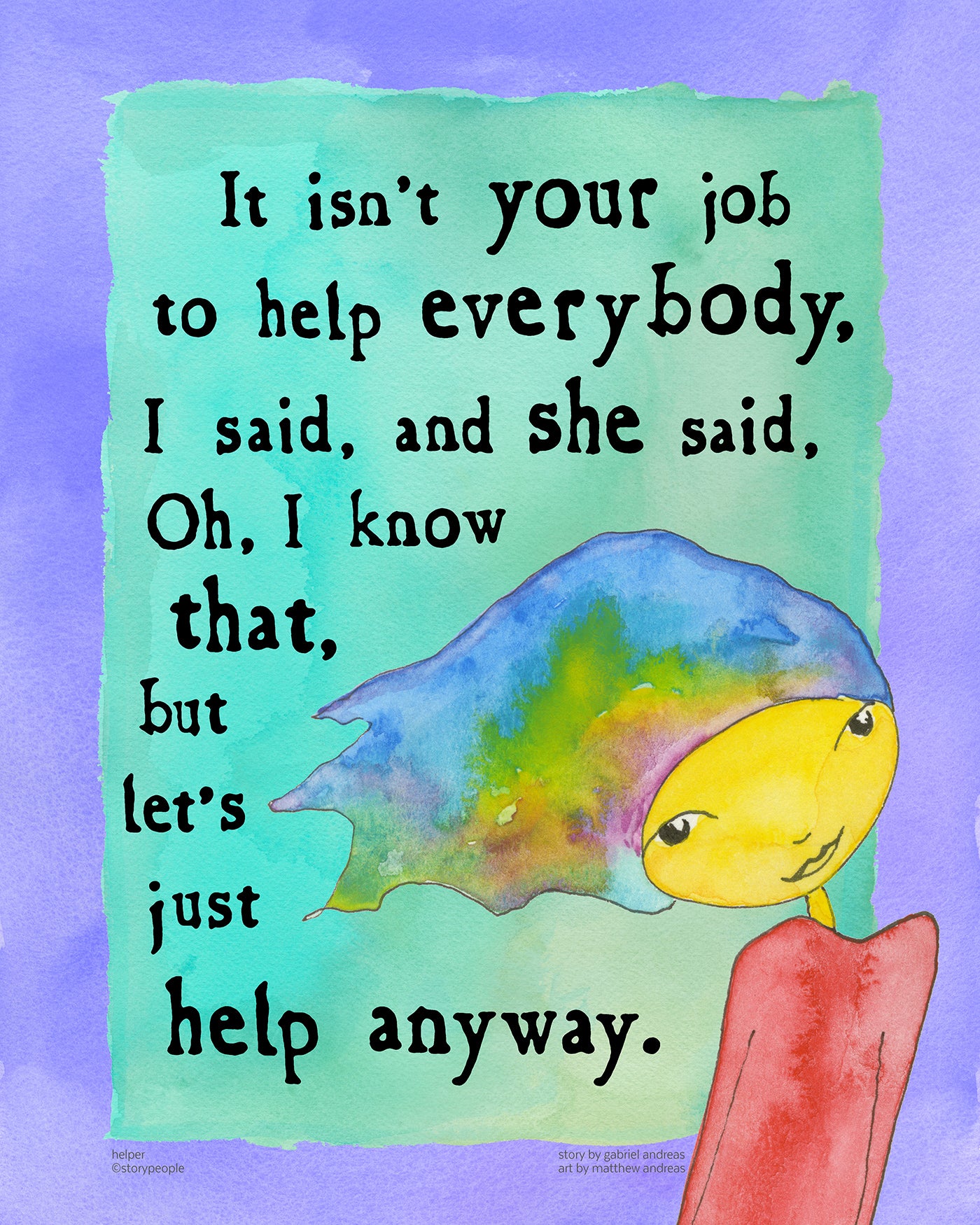 Helper Poster β StoryPeople
