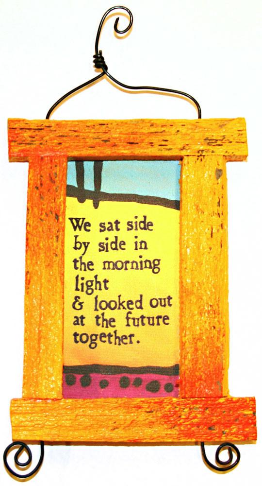 Side by Side Ornament, vintage 2011